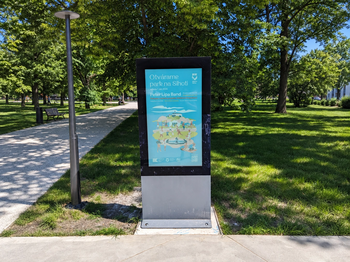 Digitální úřední deska – Park v Nitře