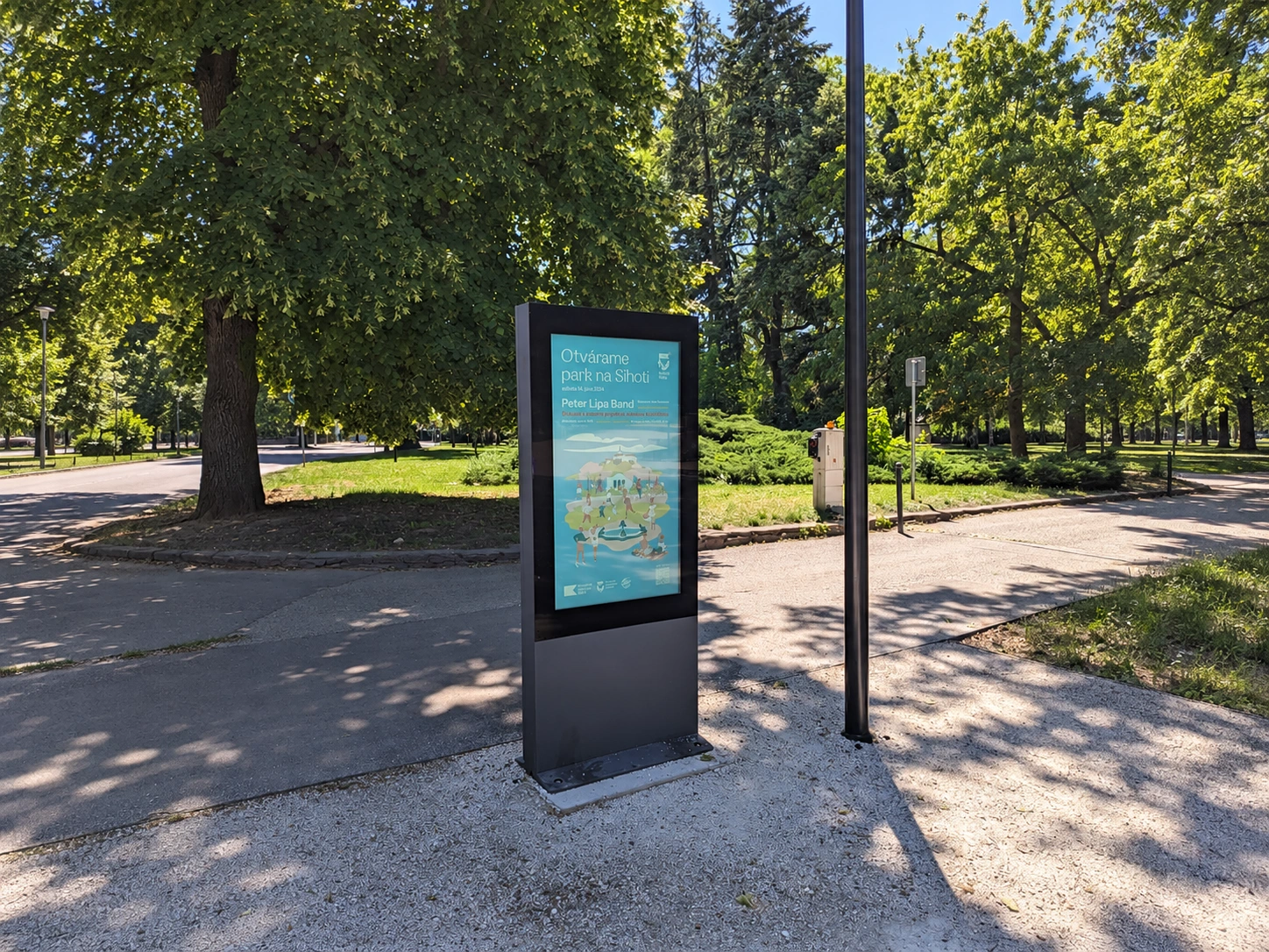 Digitální úřední deska – Park v Nitře