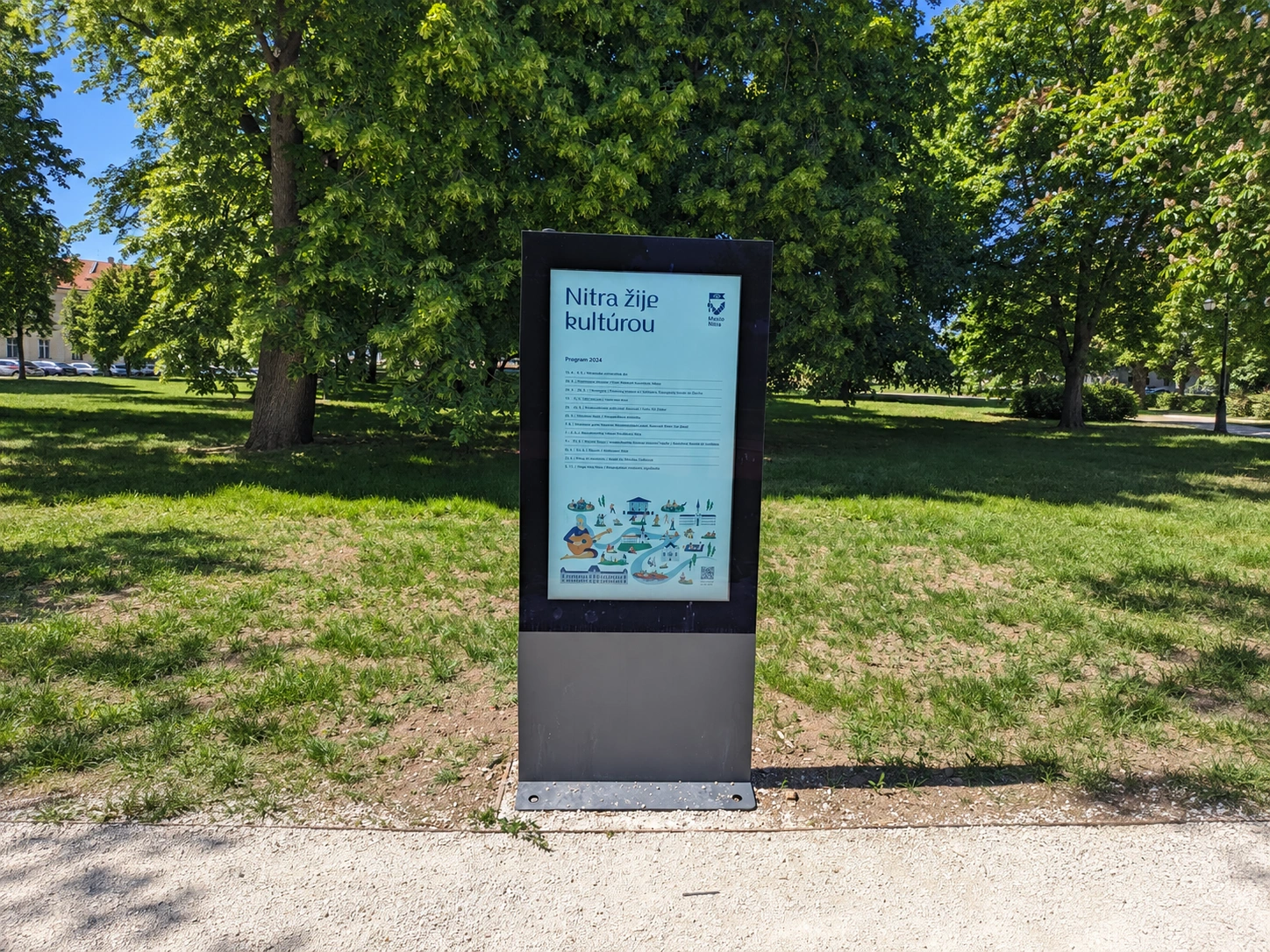 Digitální úřední deska – Park v Nitře
