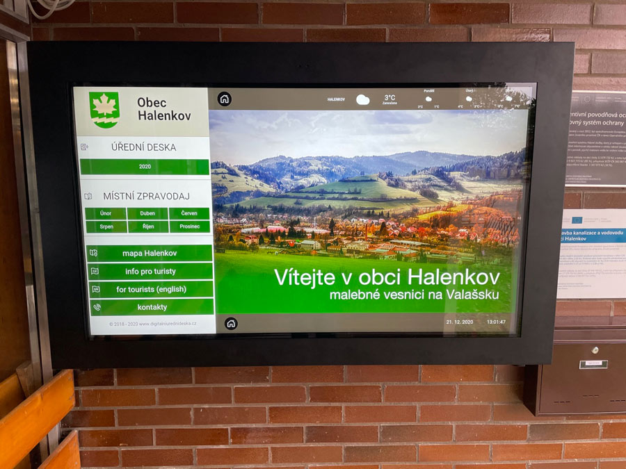 Digitální úřední deska – Halenkov