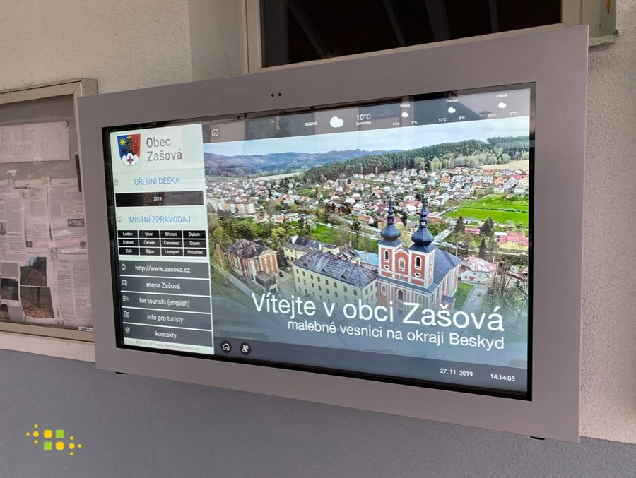 Digitální úřední deska – Zašová
