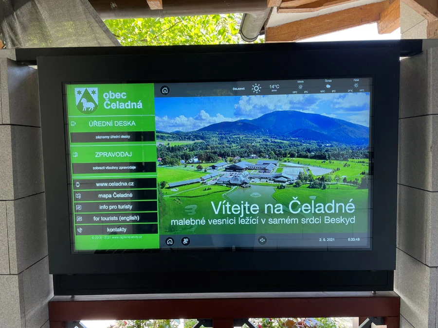 Digitální úřední deska – Čeladná