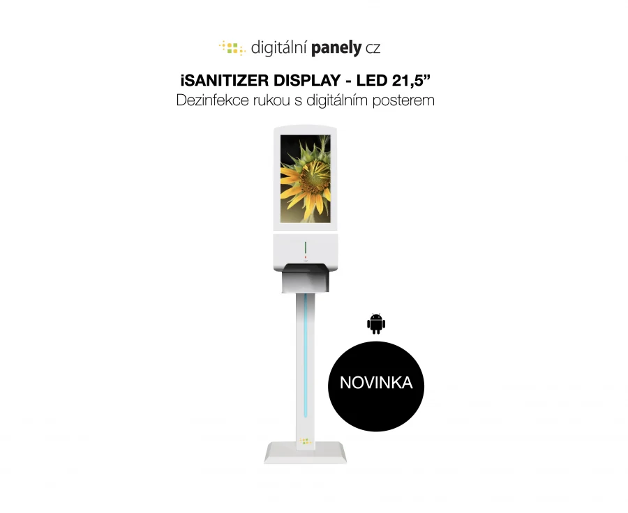 iSANITIZER DISPLAY - LED 21,5”