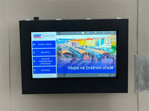 Digitální úřední deska Drážní úřad Praha